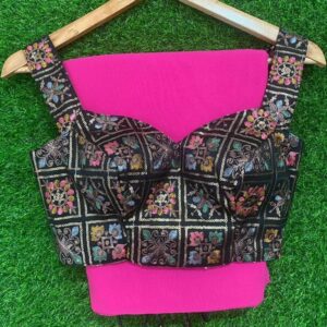Saree & Brocade Jacket