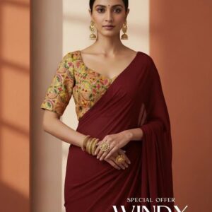 Saree & Brocade Jacket