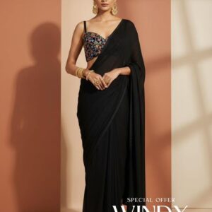 Saree & Embroidery Velvet Jacket